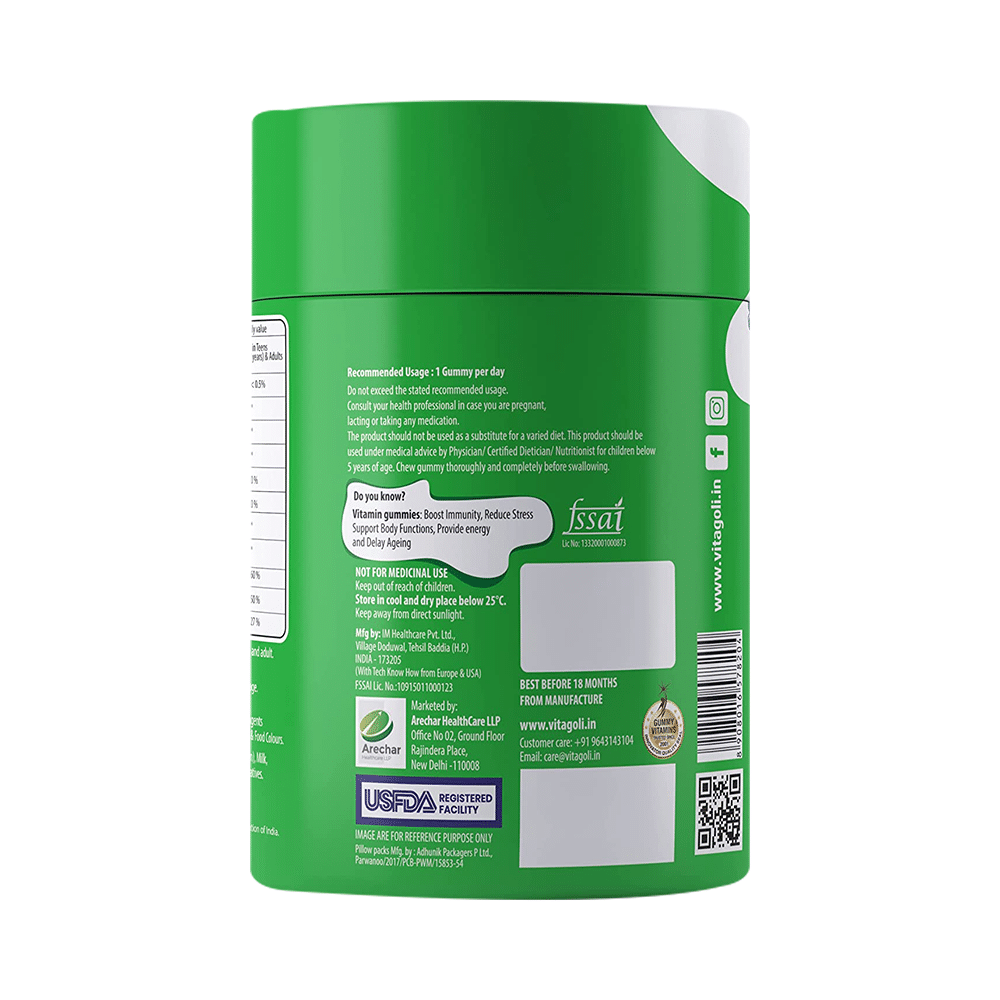 Vitagoli Immunity Gummies Kaccha Aam - Image 3