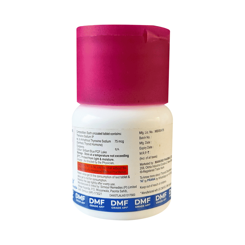 Thyroneed 75mcg Tablet - Image 2