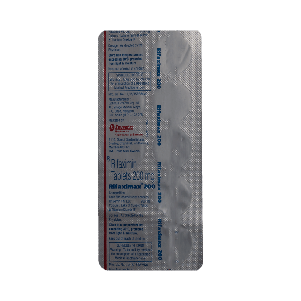Rifaximax 200 Tablet - Image 5