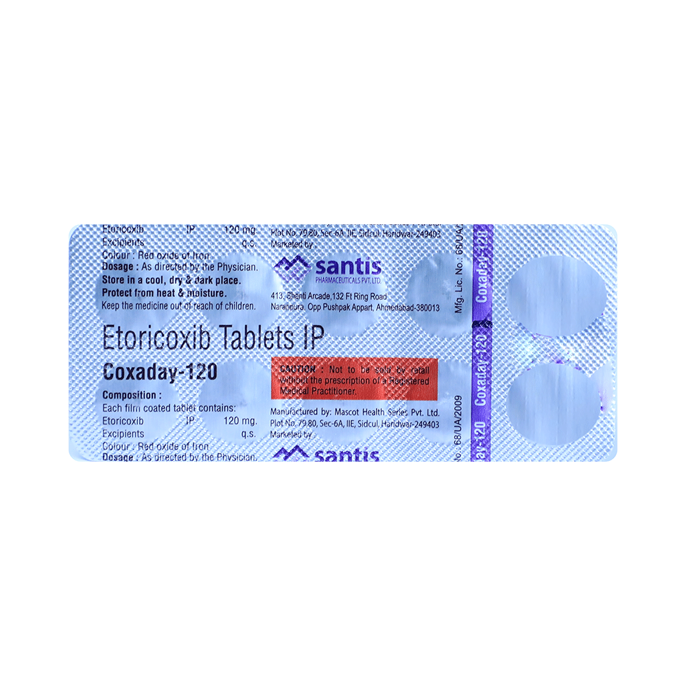 Coxaday 120 Tablet - Image 2