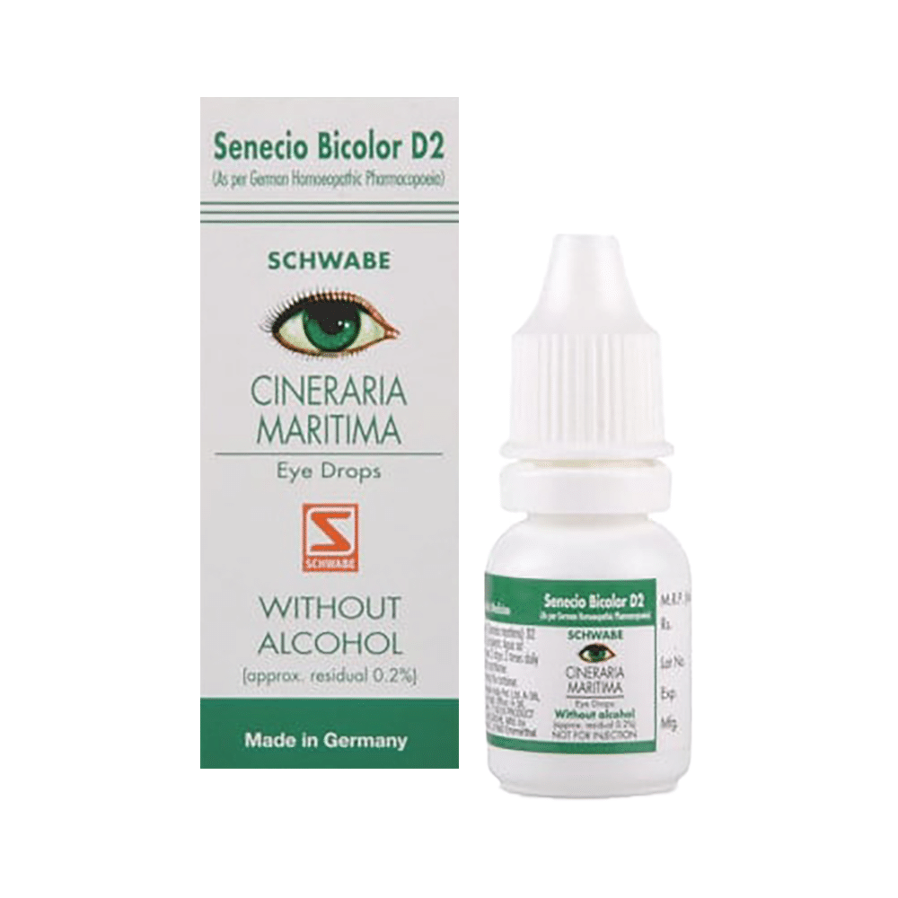 Dr Willmar Schwabe Germany Cineraria Maritima Without Alcohol Eye Drop - Image 4