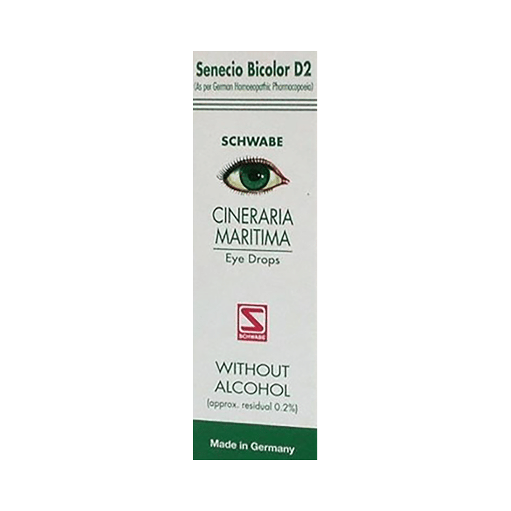 Dr Willmar Schwabe Germany Cineraria Maritima Without Alcohol Eye Drop - Image 1