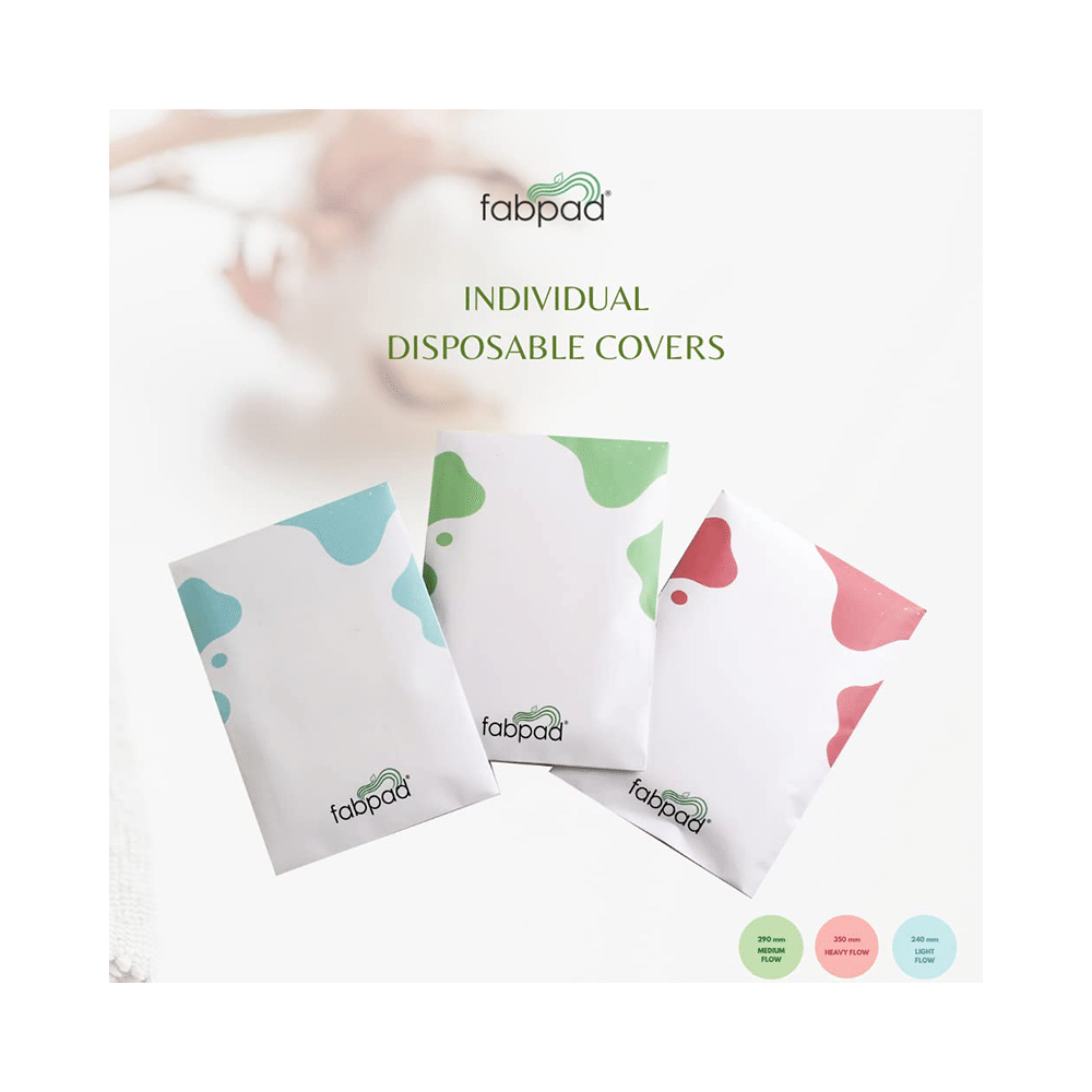 Fabpad Organic Cotton Sanitary Assorted - Image 6