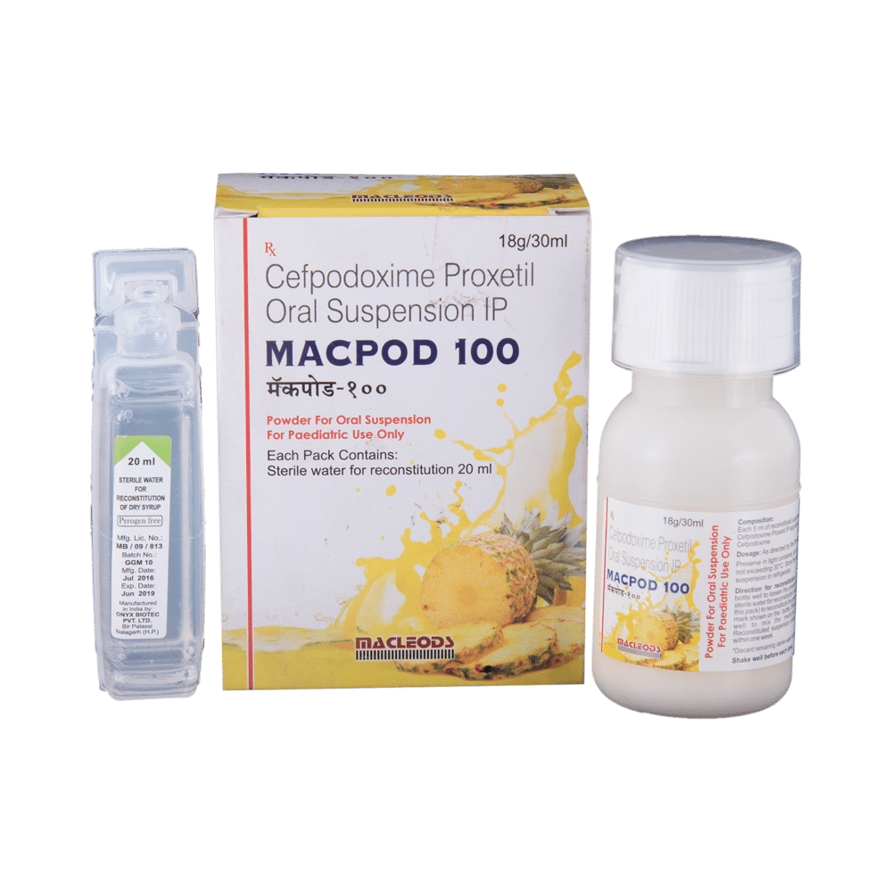 Macpod 100 Powder For Oral Suspension - Image 1