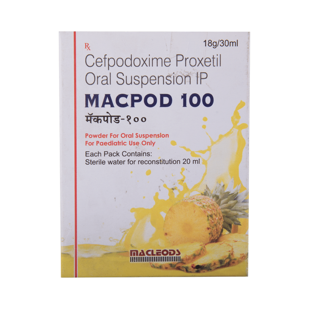 Macpod 100 Powder For Oral Suspension - Image 2