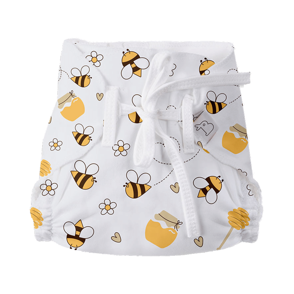 Superbottoms Organic Cotton Padded Dry Feel Langot/Nappy Size 1 Sweet Tooth - Image 3