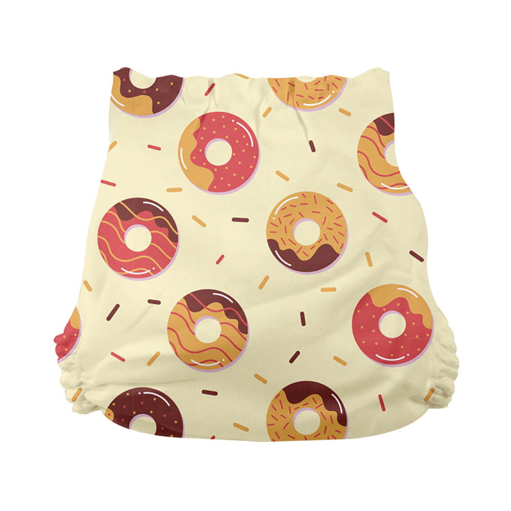 Superbottoms Organic Cotton Padded Dry Feel Langot/Nappy Size 1 Sweet Tooth - Image 6