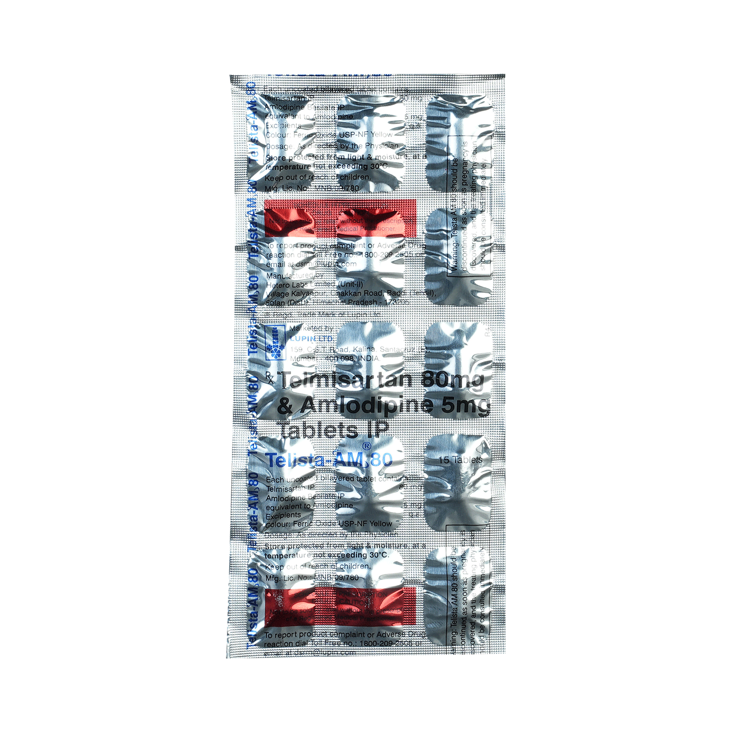 Telista-AM 80 Tablet - Image 6