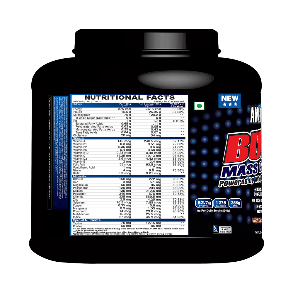 Aminoz Bulk Mass Gainer Rich Chocolate - Image 2