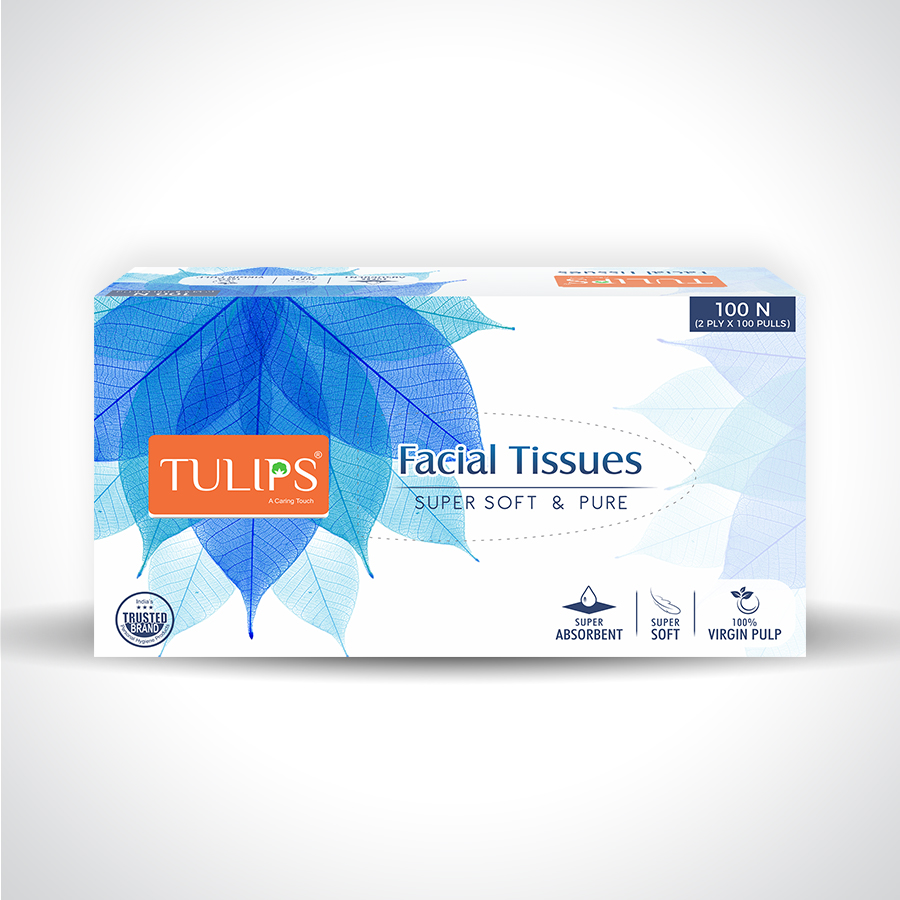 Tulips Facial Tissues Super Soft & Pure - Image 2