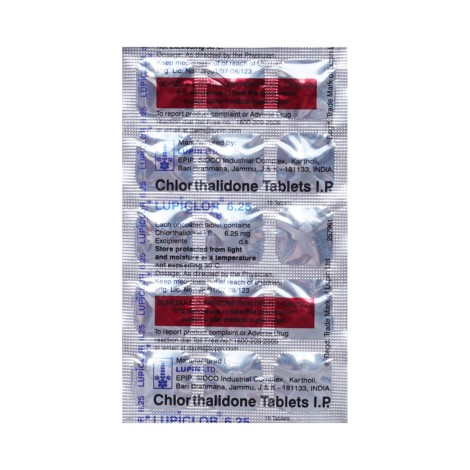 Lupiclor 6.25 Tablet - Image 4
