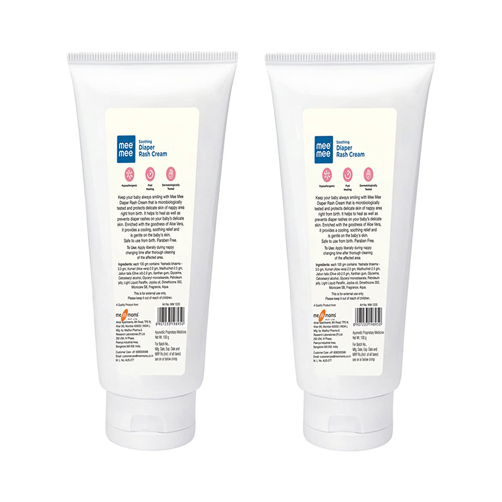 Mee Mee Soothing Baby Nappy Cream (100gm Each) - Image 3