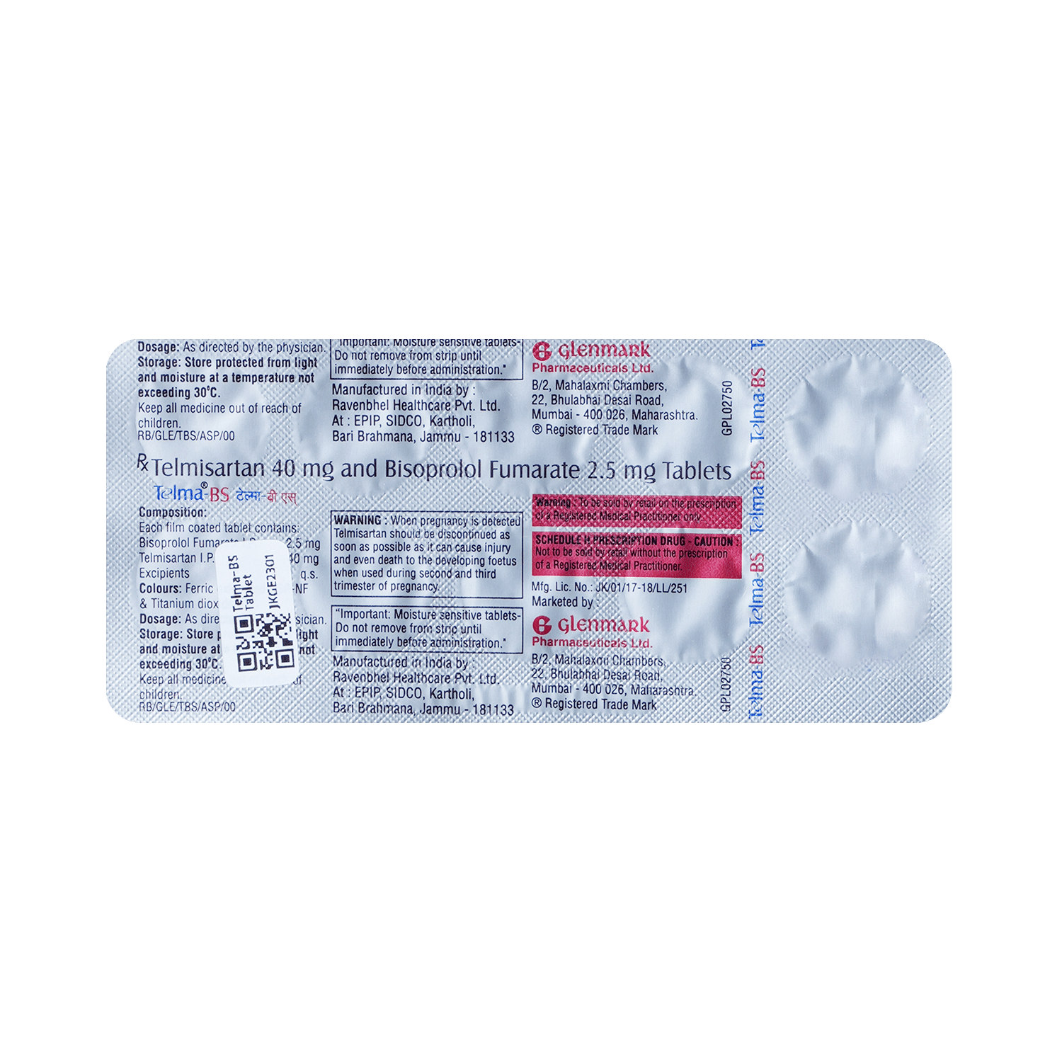 Telma-BS 2.5 Tablet - Image 5