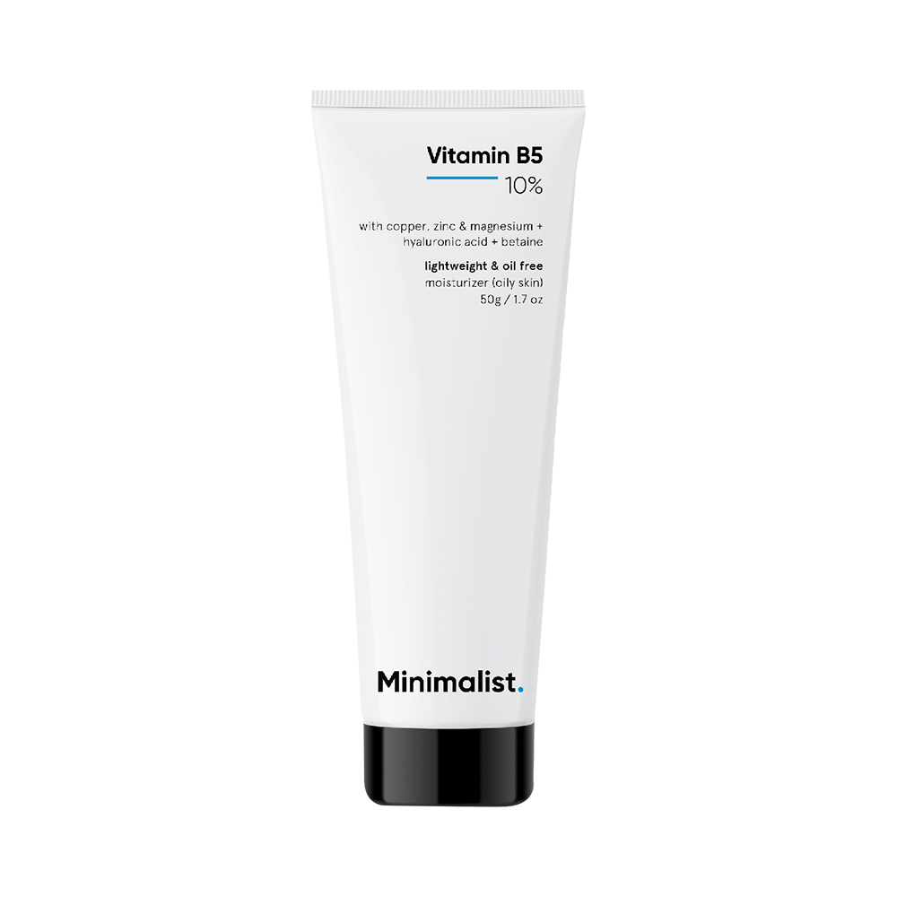 Minimalist 10% Vitamin B5 Moisturiser for Oily Skin - Image 1