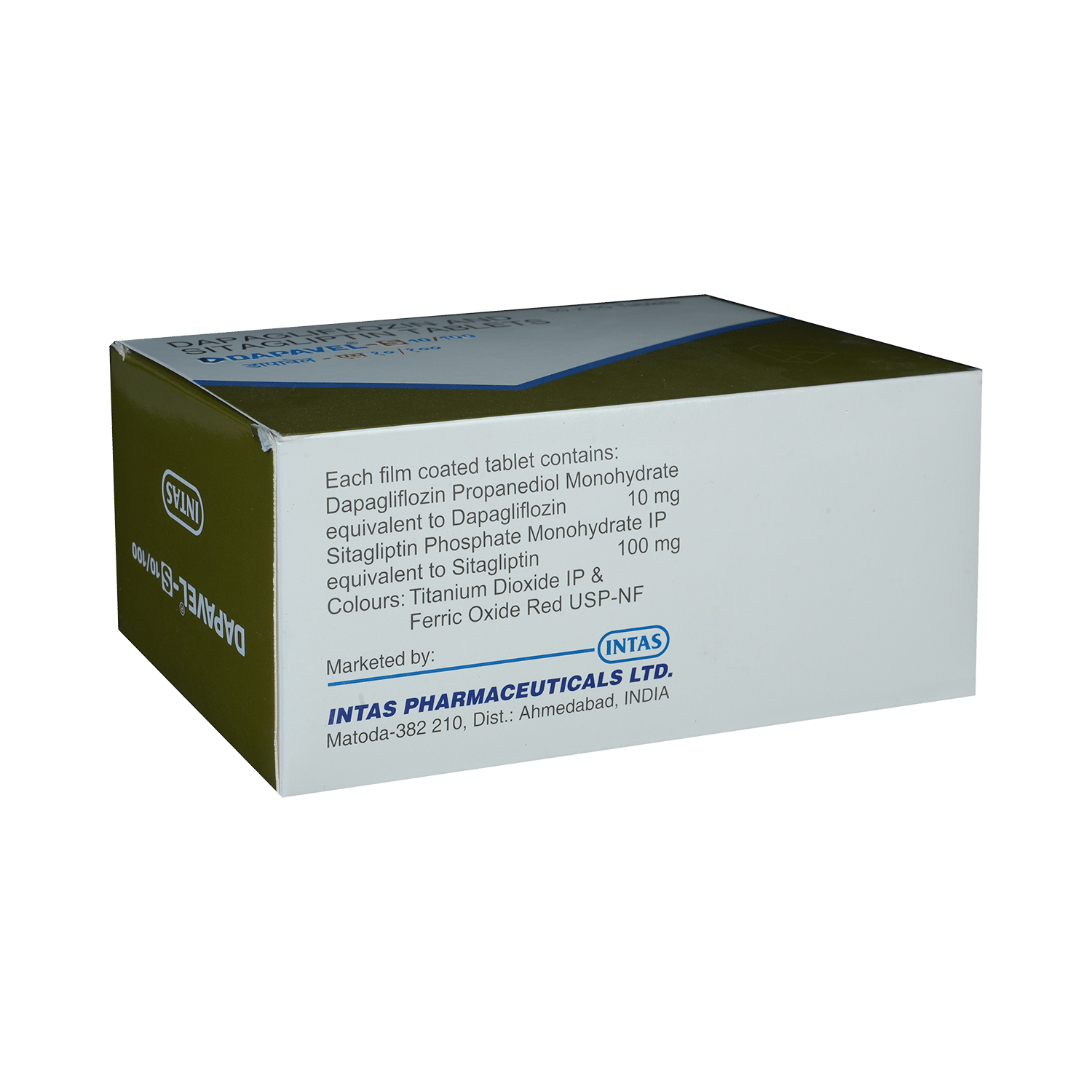 Dapavel S 10mg/100mg Tablet - Image 4