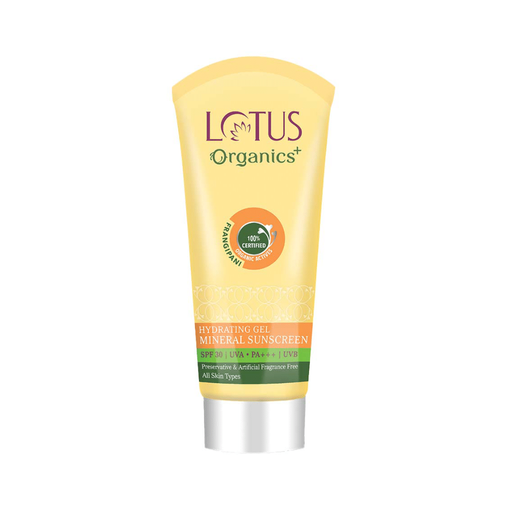 Lotus Organics+ Hydrating Gel Mineral Sunscreen SPF 30 PA+++