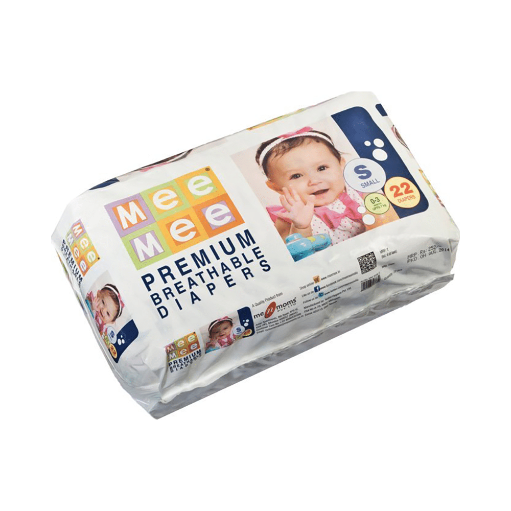 Mee Mee Premium Breathable Diaper Small - Image 3