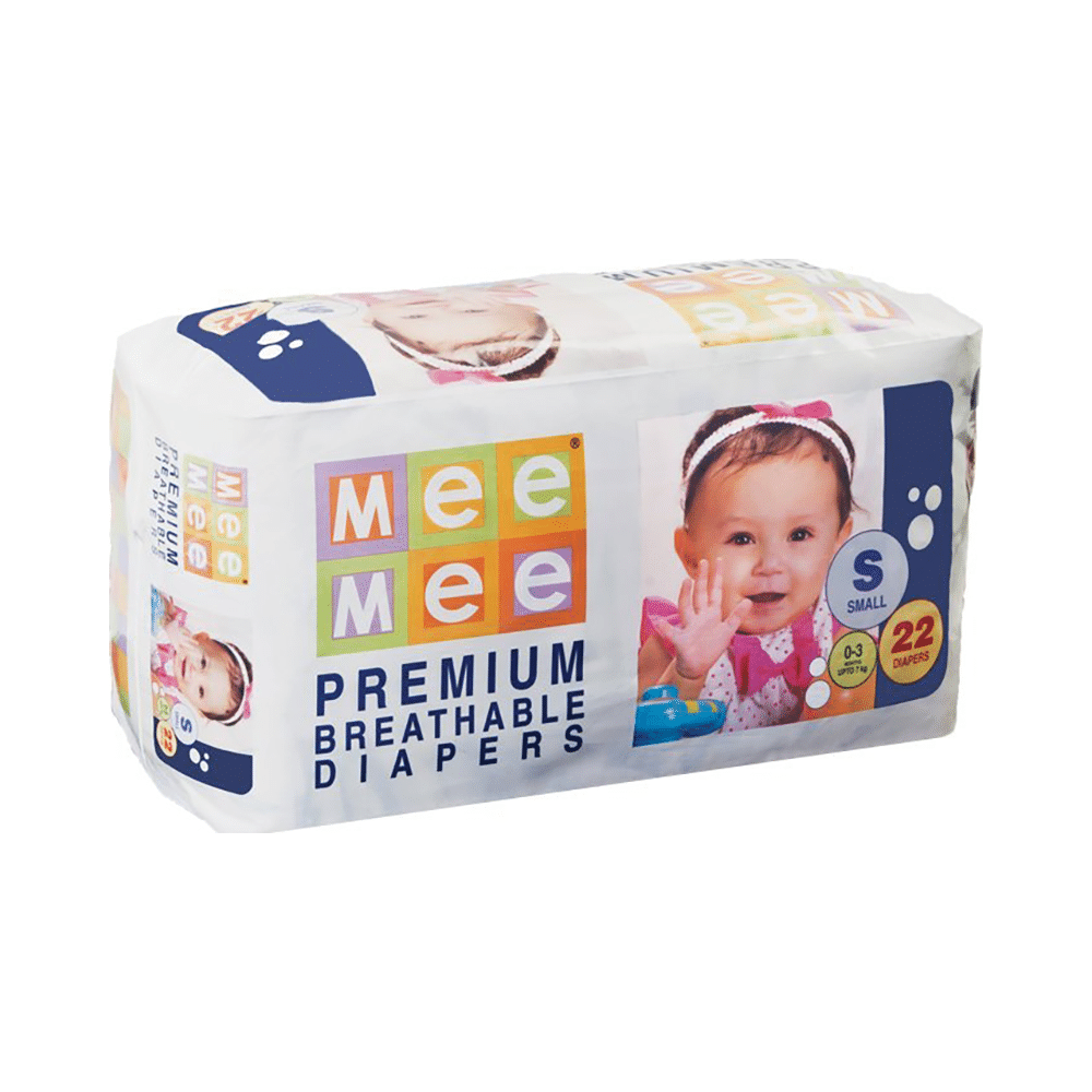 Mee Mee Premium Breathable Diaper Small - Image 2