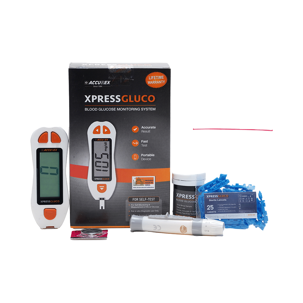 Accurex Xpress Glucometer Kit - Image 1