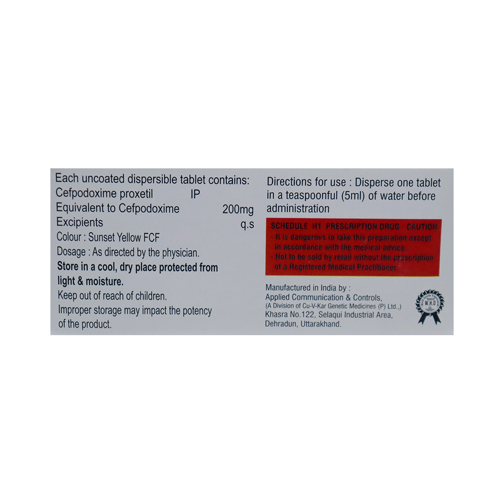 Antipod 200 Tablet DT - Image 2