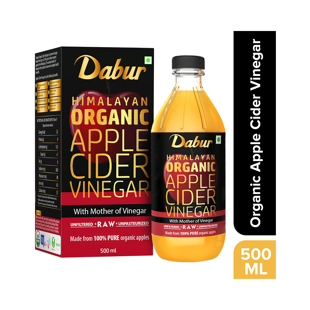Dabur Himalayan Organic Apple Cider Vinegar ACV with Mother | Raw, Unfiltered & Unpasteurized - Image 4