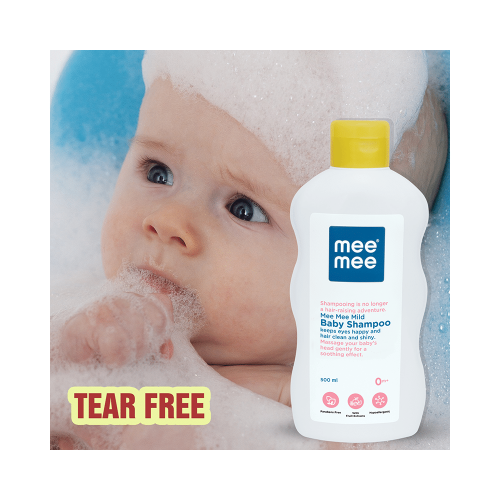 Mee Mee Combo Pack of Mild Baby Shampoo 500ml & Nourishing Baby Soap 75gm - Image 4