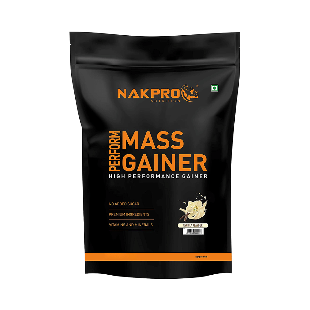 Nakpro Nutrition Powder PERFORM MASS GAINER Vanilla - Image 1