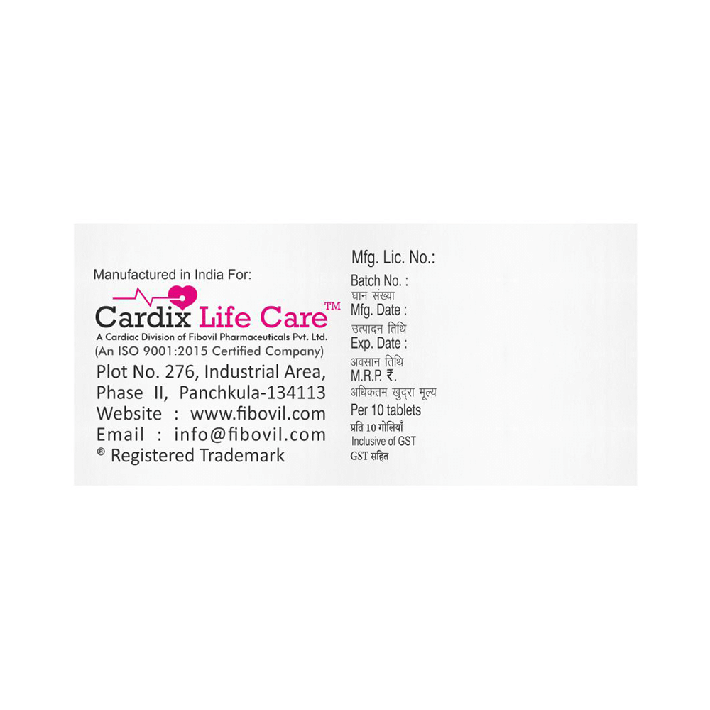 Cardcilin 10 Tablet - Image 3