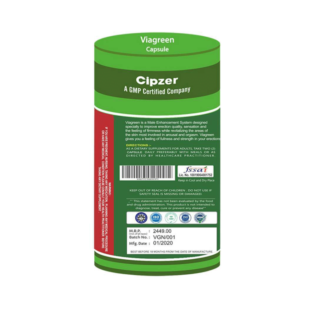 Cipzer Viagreen Capsule - Image 2