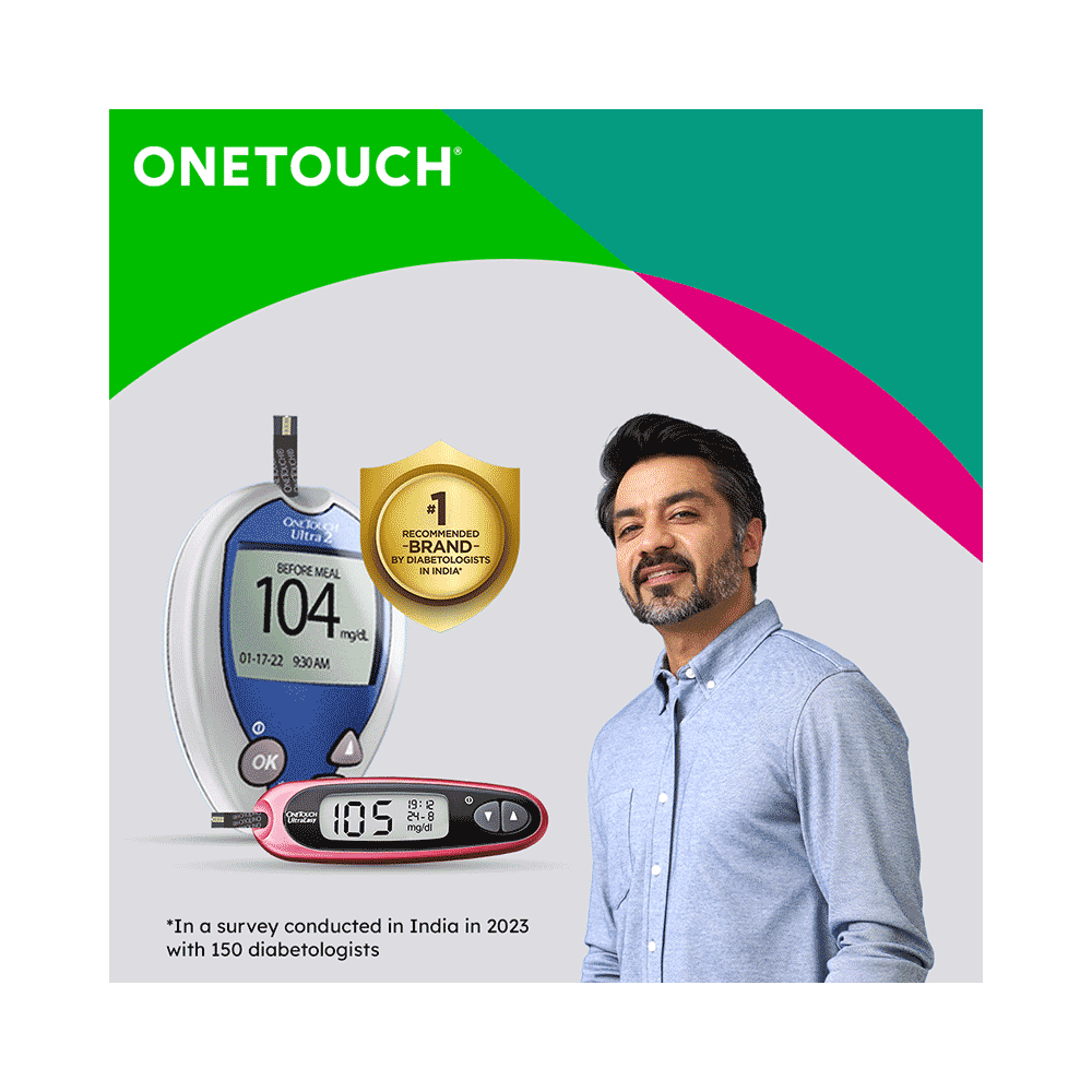 Combo Pack of OneTouch Ultra Test Strip 1 Box (50 Each) & OneTouch Ultrasoft Lancets 2 Box (25 Each) - Image 2