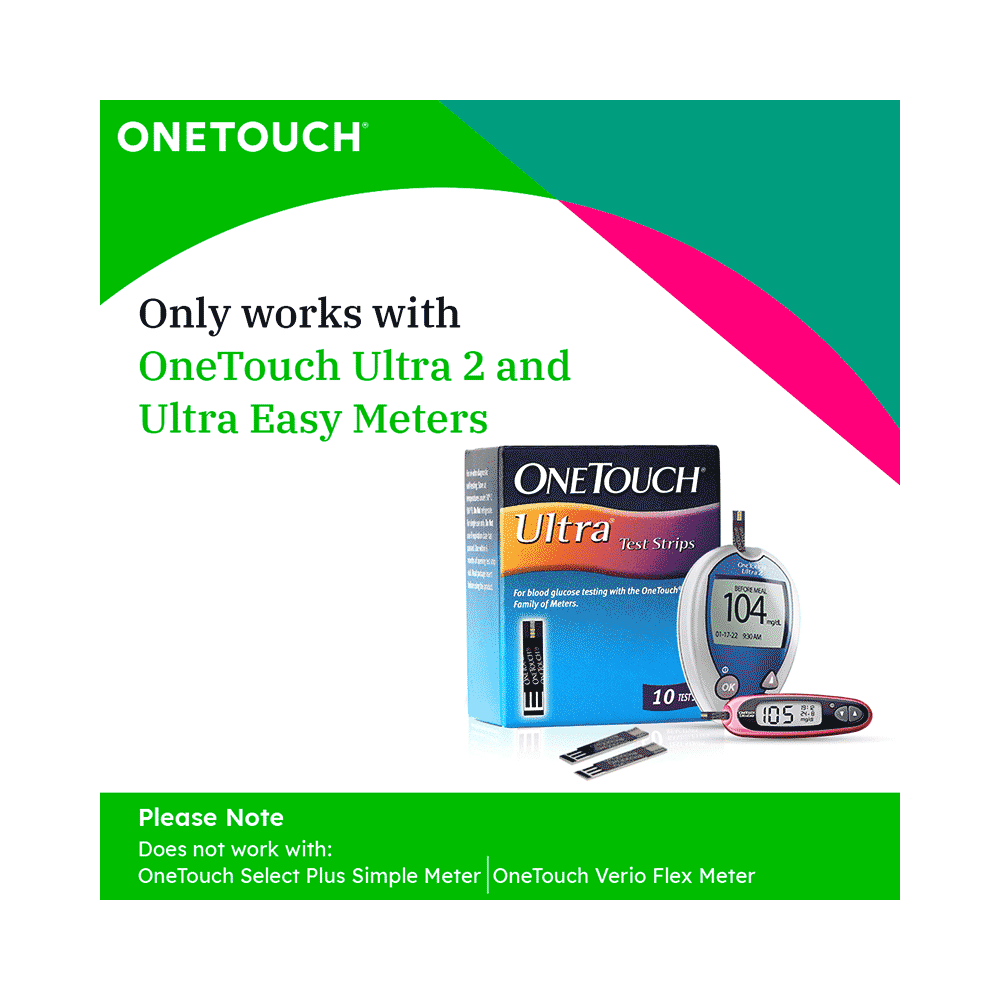 Combo Pack of OneTouch Ultra Test Strip 1 Box (50 Each) & OneTouch Ultrasoft Lancets 2 Box (25 Each) - Image 3