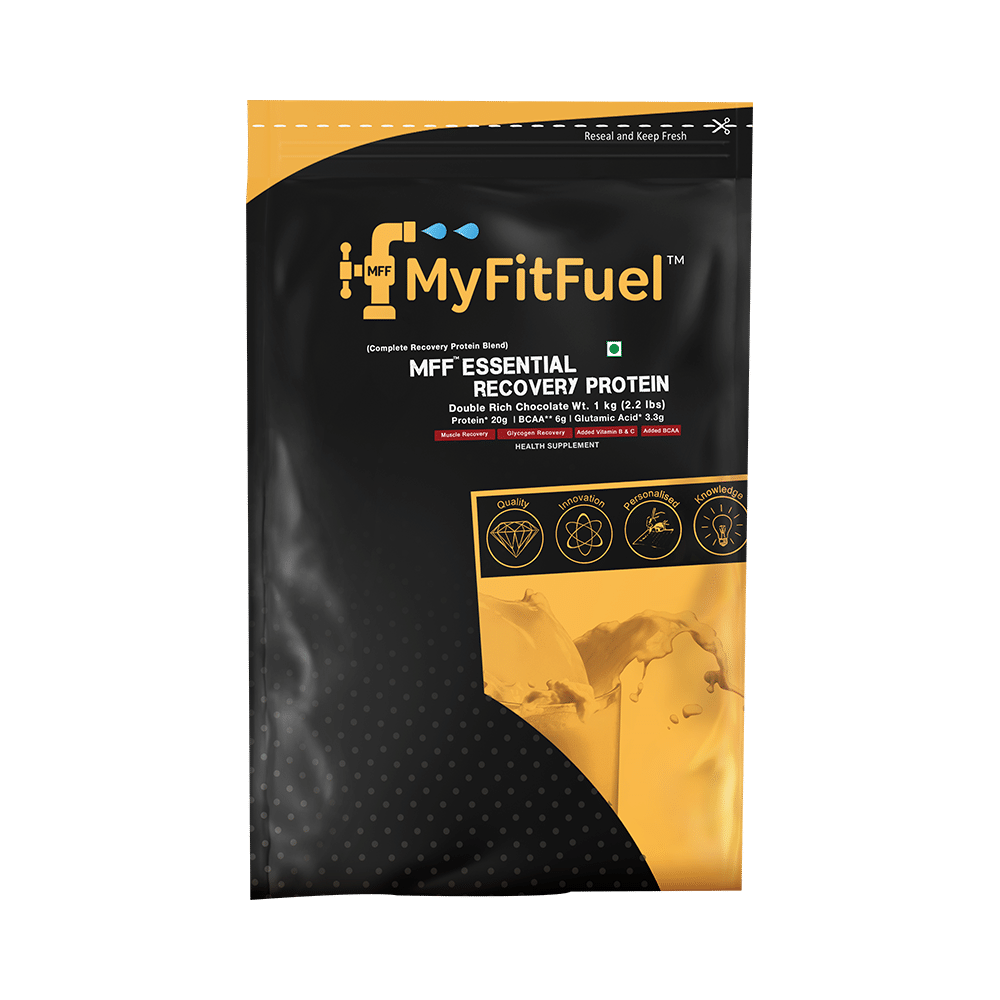 MyFitFuel Essential Recovery Protein Powder Double Rich Chocolate - Image 1