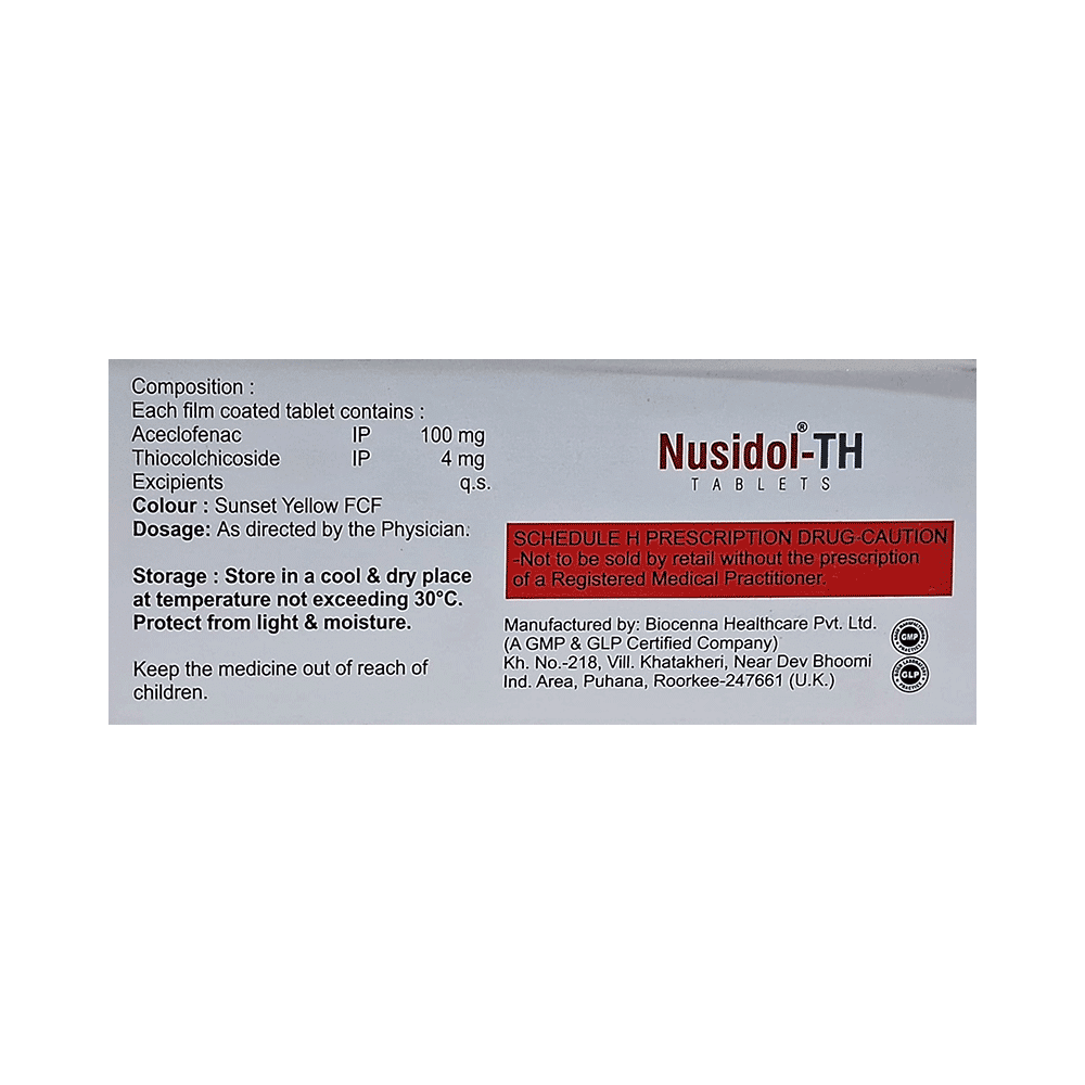 Nusidol-TH Tablet - Image 2