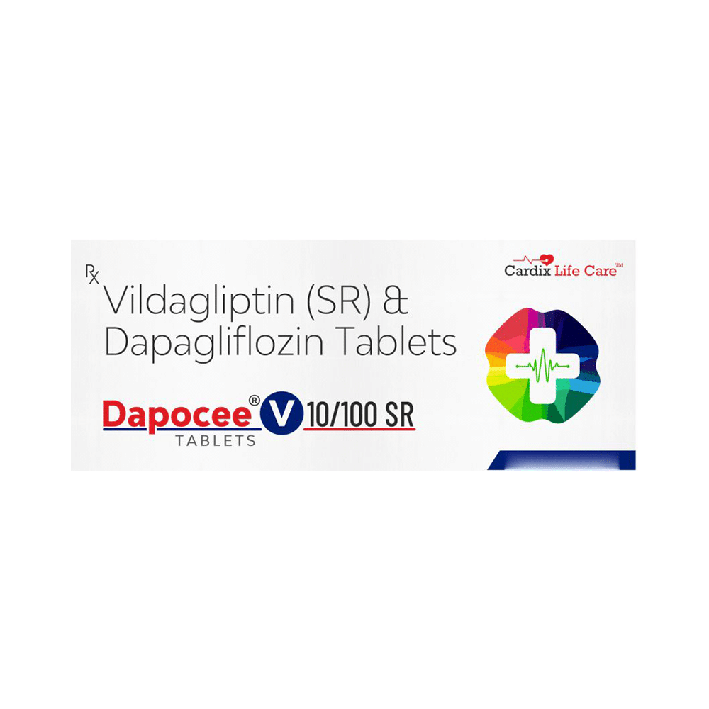 Dapocee V 10mg/100mg Tablet SR - Image 1