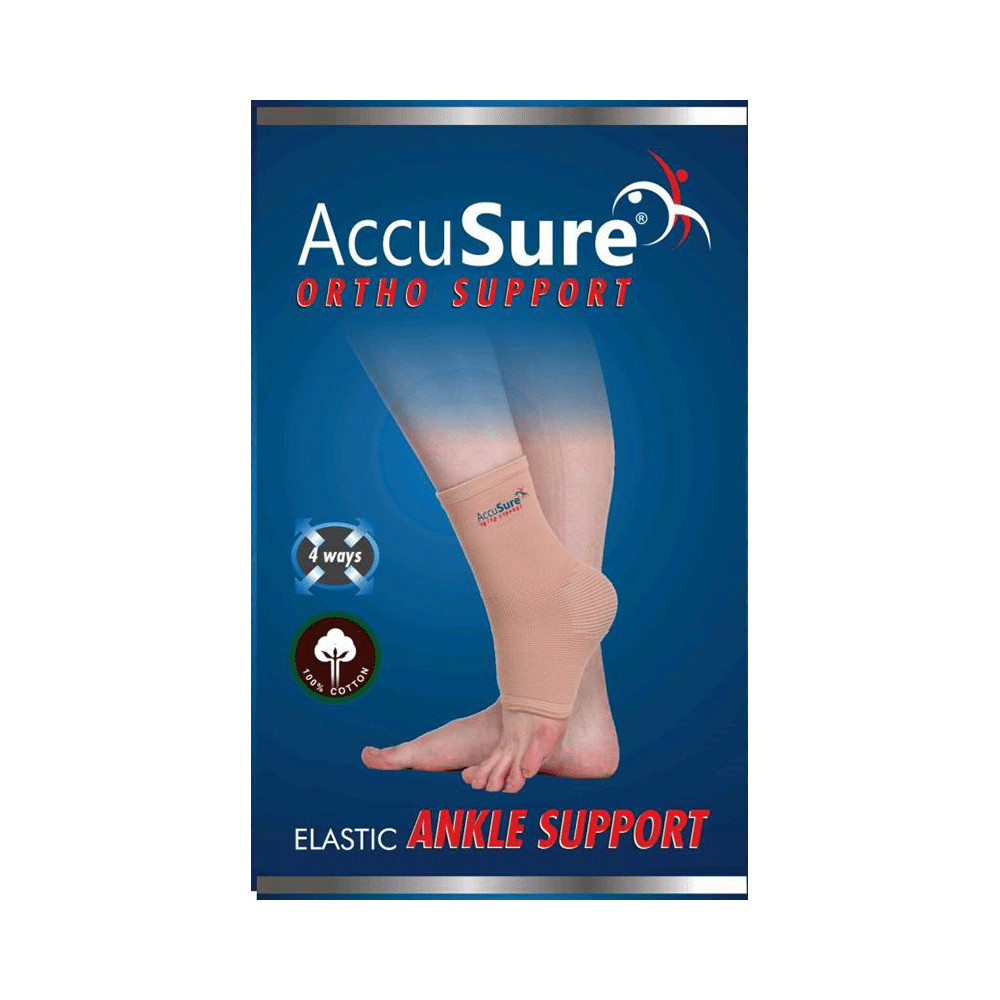 AccuSure A-9 Elastic Ankle Support Large