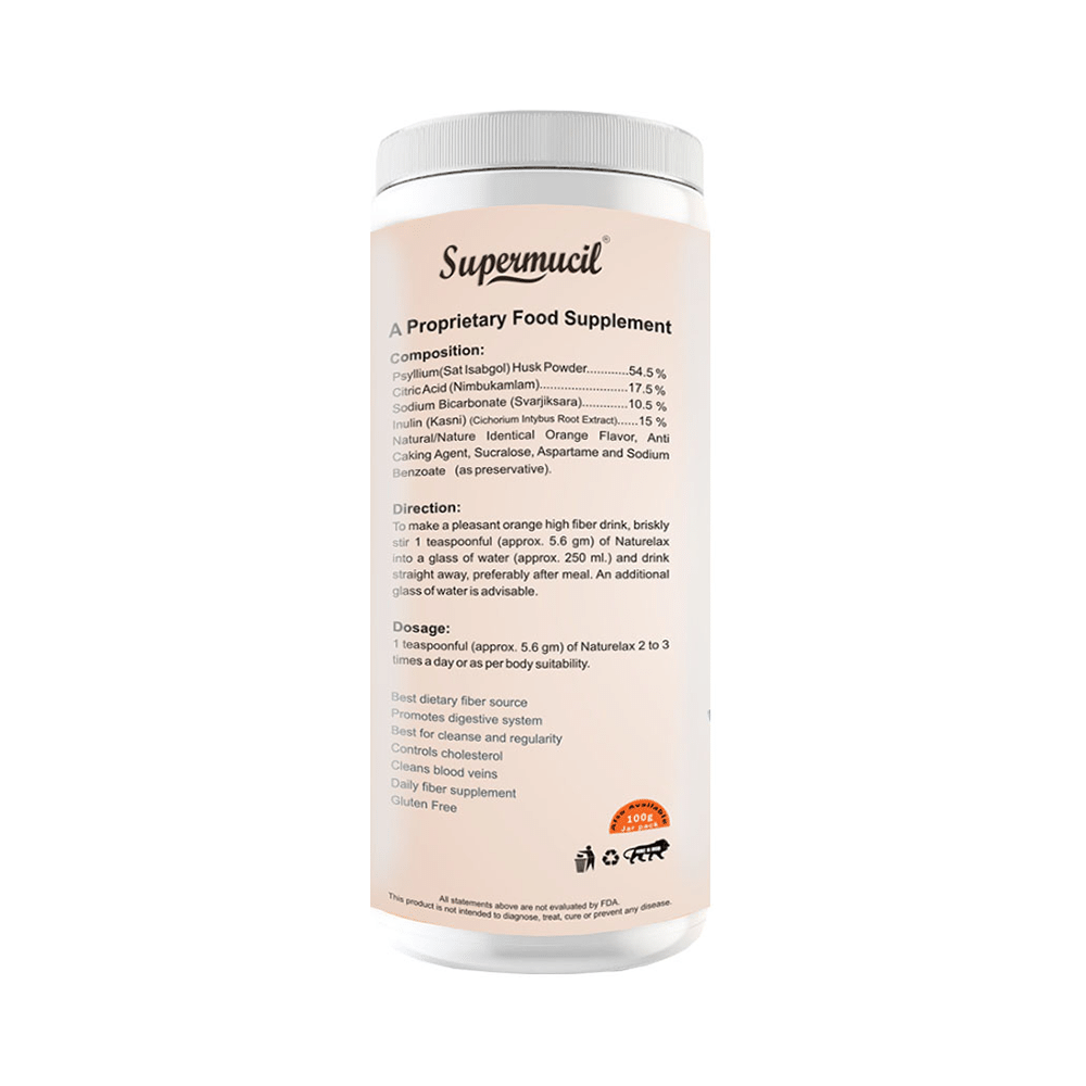 Supermucil NatuRelax Sugar Free Orange - Image 2