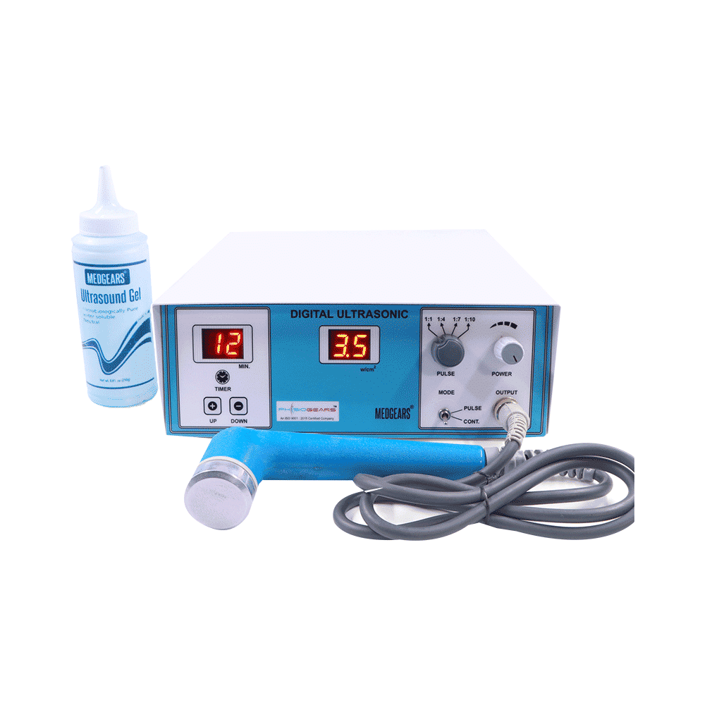 Physiogears Coil Heavy Ultrasonic Ultrasound Machine Ust Deluxe for Physiotherapy - Image 1