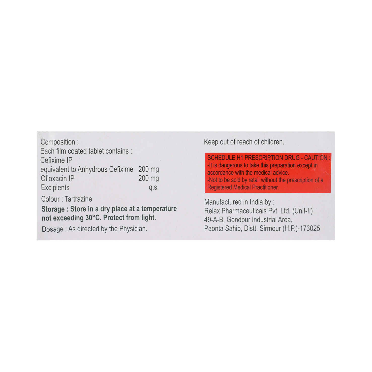 Brutacef O Tablet - Image 3