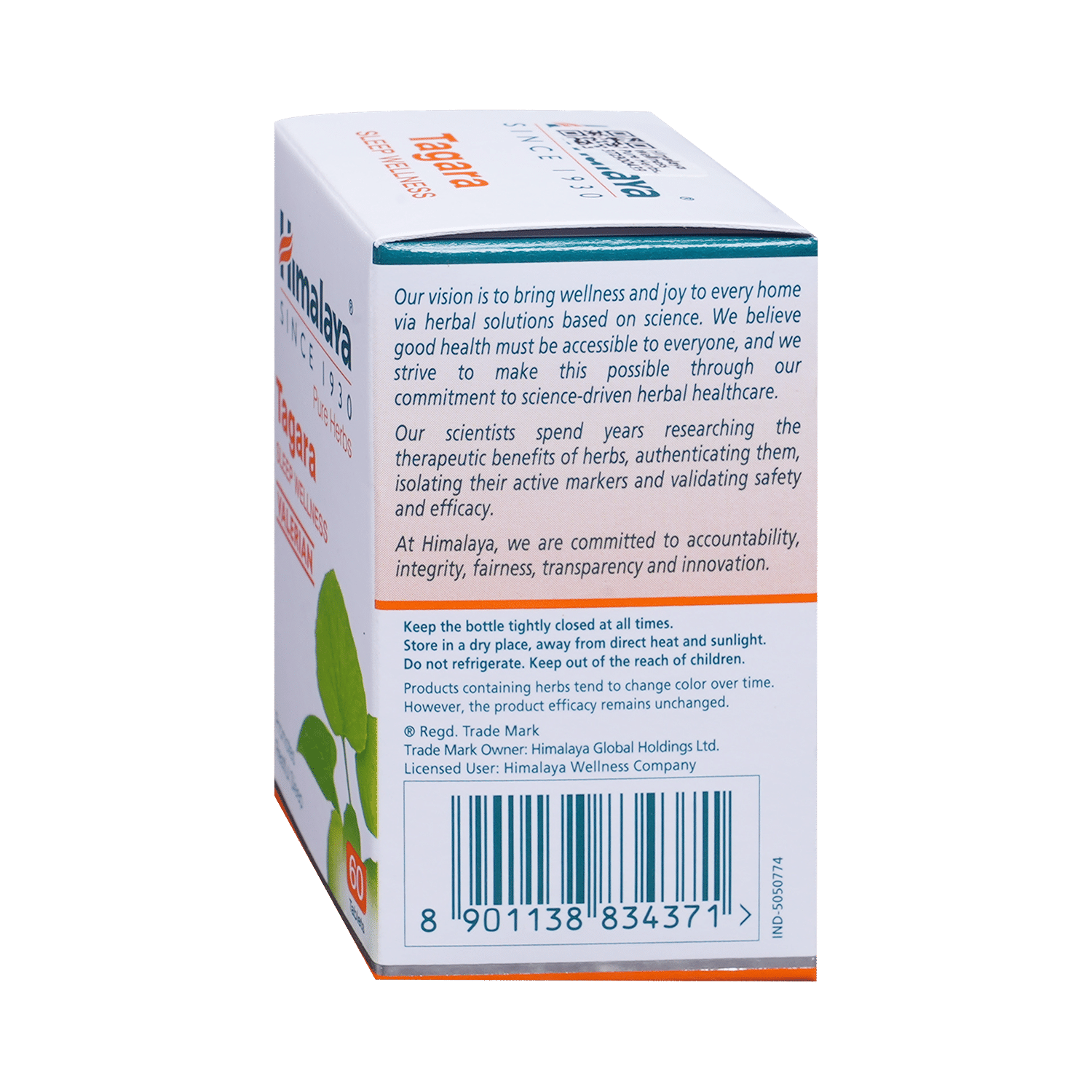 Himalaya Wellness Pure Herbs Tagara Tablet | Promotes Restful Sleep - Image 3