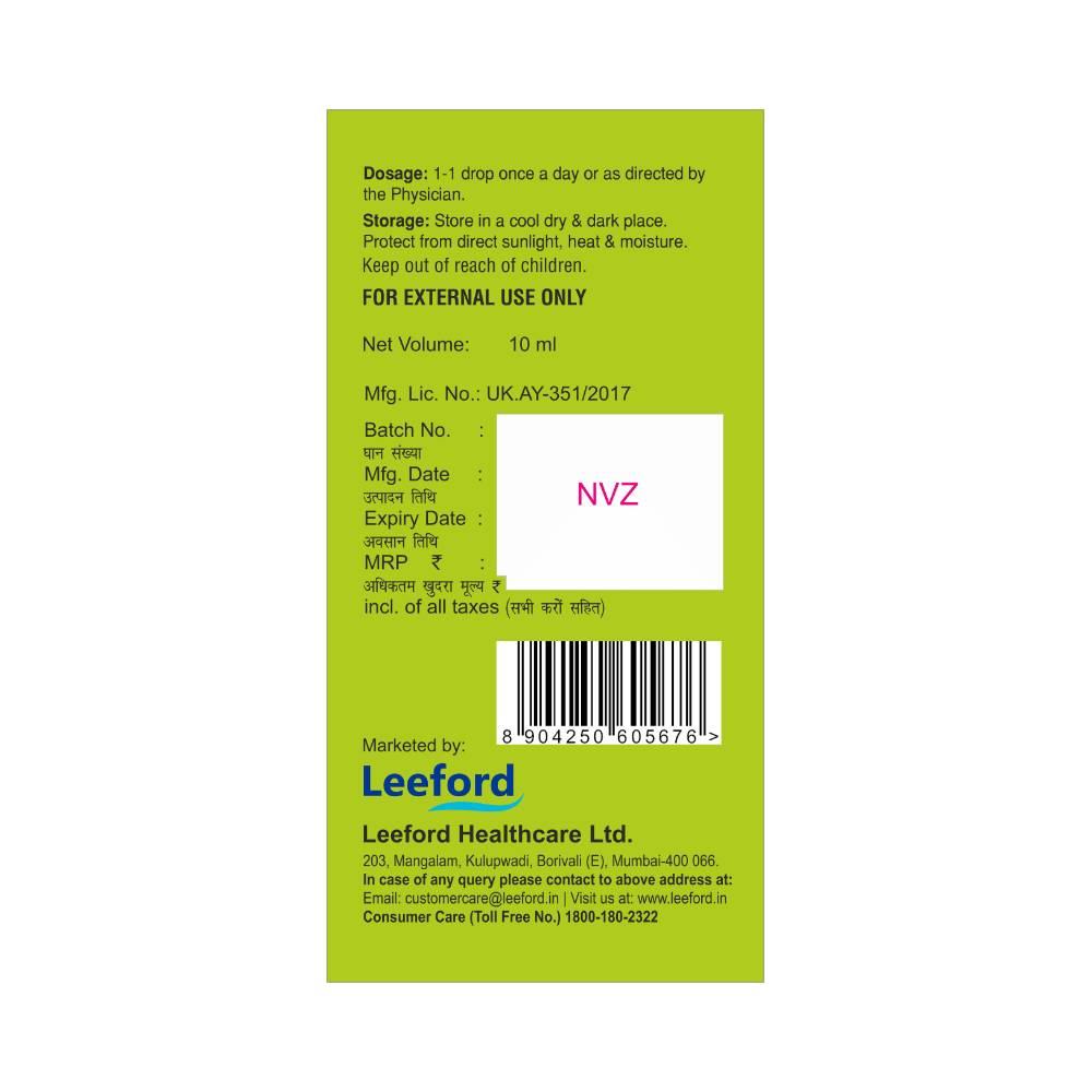 Leeford Actisight Eye Drop - Image 2