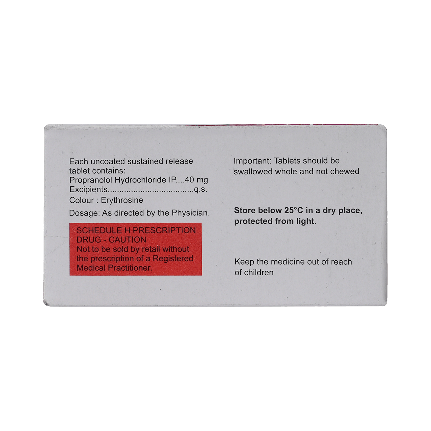 Migrabeta-TR 40 Tablet - Image 3