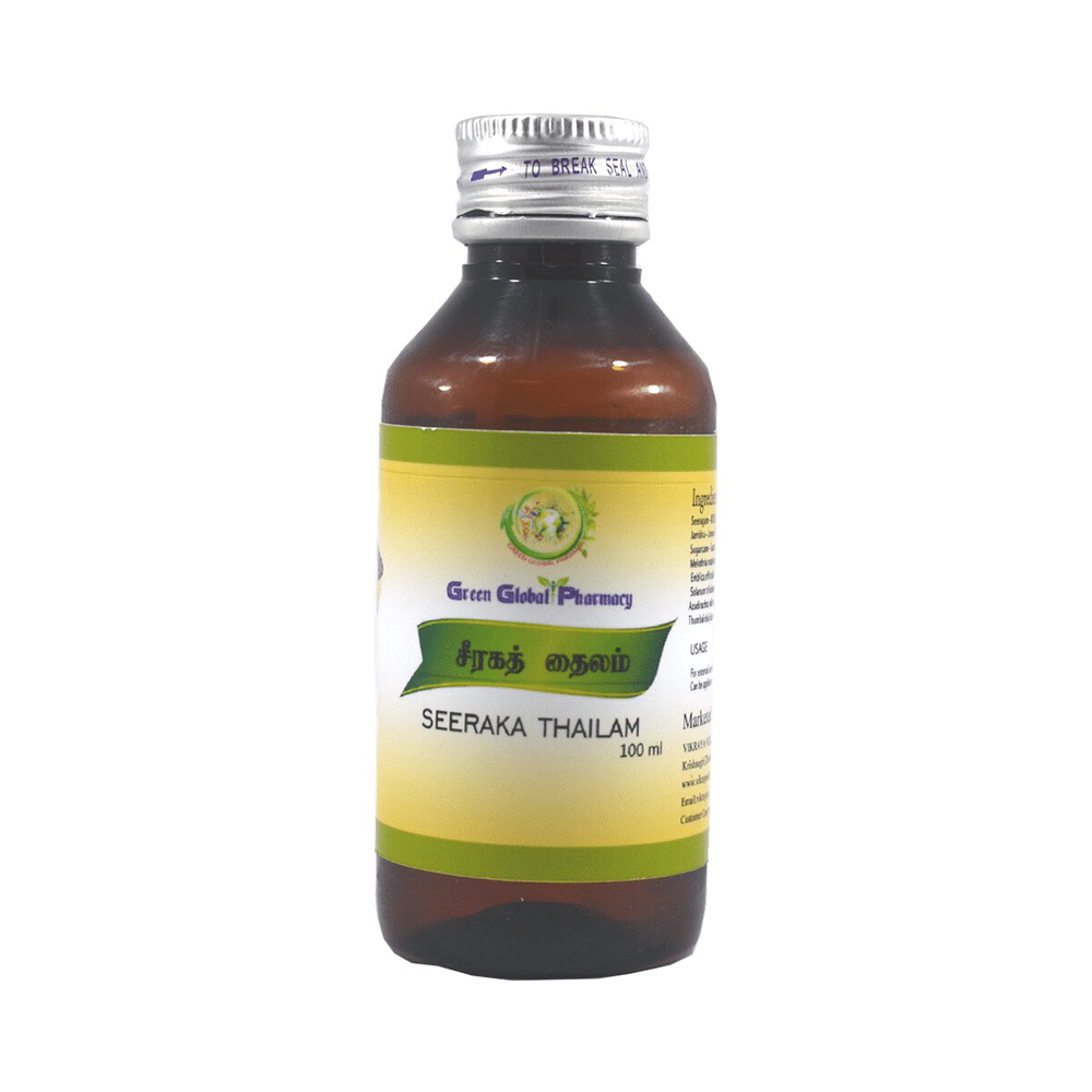 Green Global Pharmacy Seeraka Thailam - Image 1