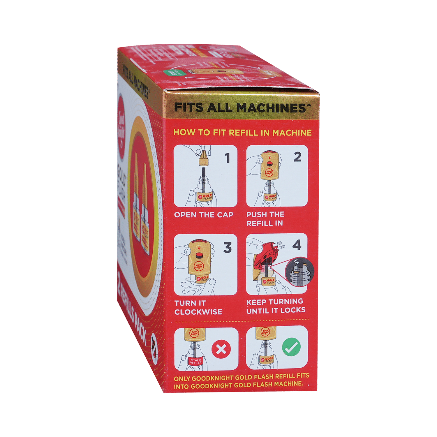 Good Knight Gold Flash Refill (45ml Each) - Image 3