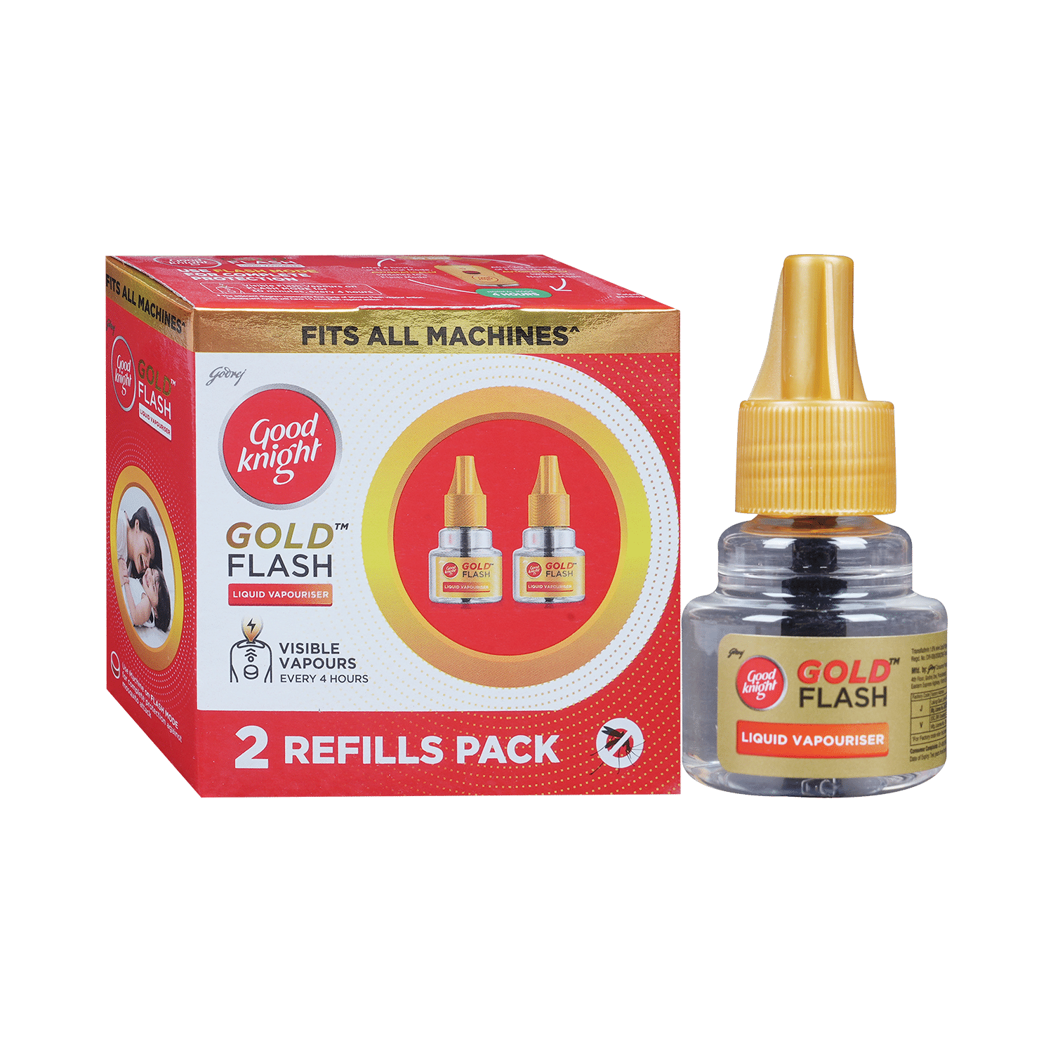 Good Knight Gold Flash Refill (45ml Each) - Image 1