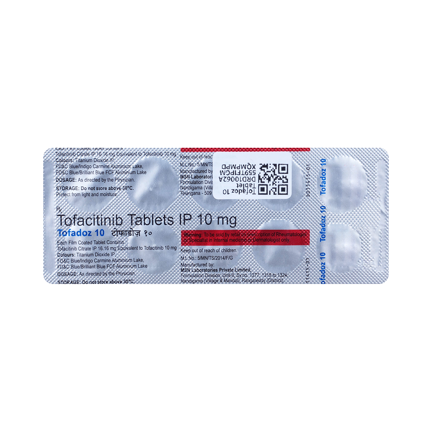 Tofadoz 10 Tablet - Image 6