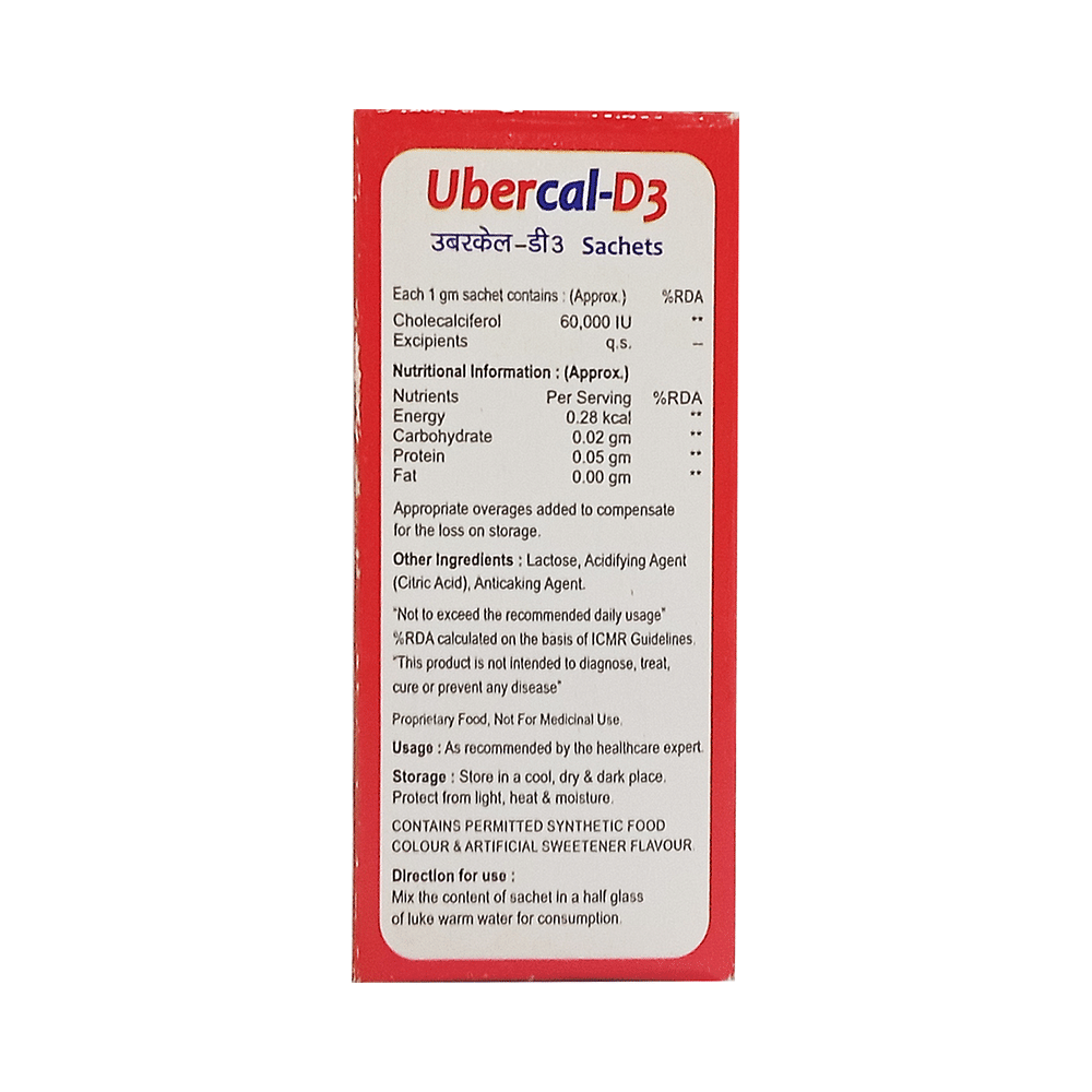 Ubercal-D3 Sachet - Image 2