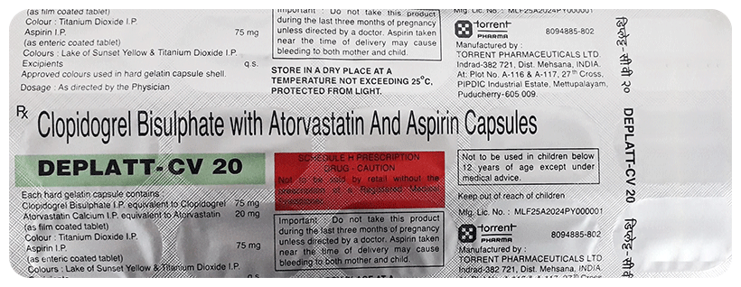 Deplatt-CV 20 Capsule - Image 1