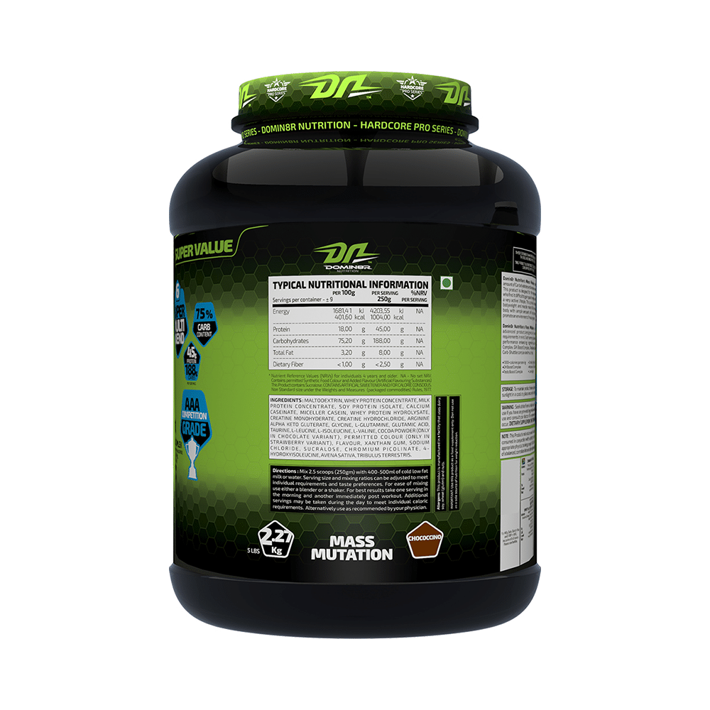 DOMIN8R Mass Mutation Powder Chococcino - Image 3