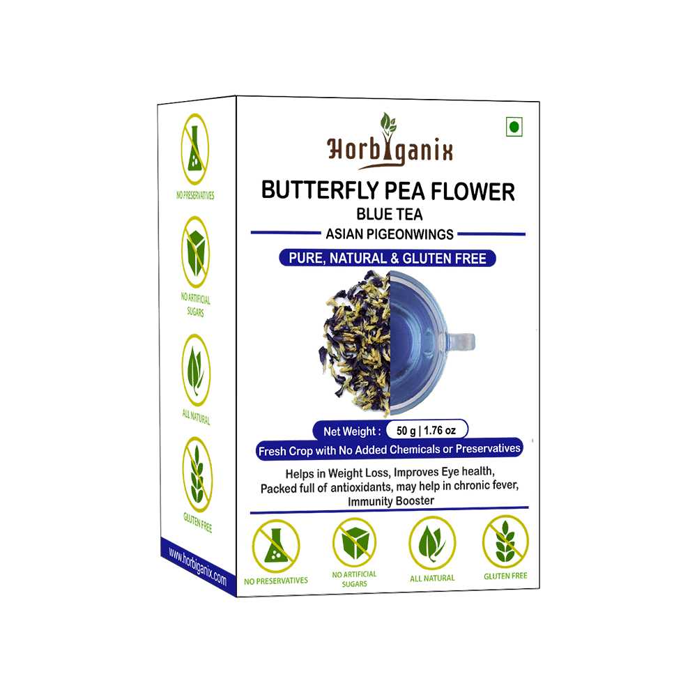 Horbiganix Butterfly Pea Flower Blue Tea