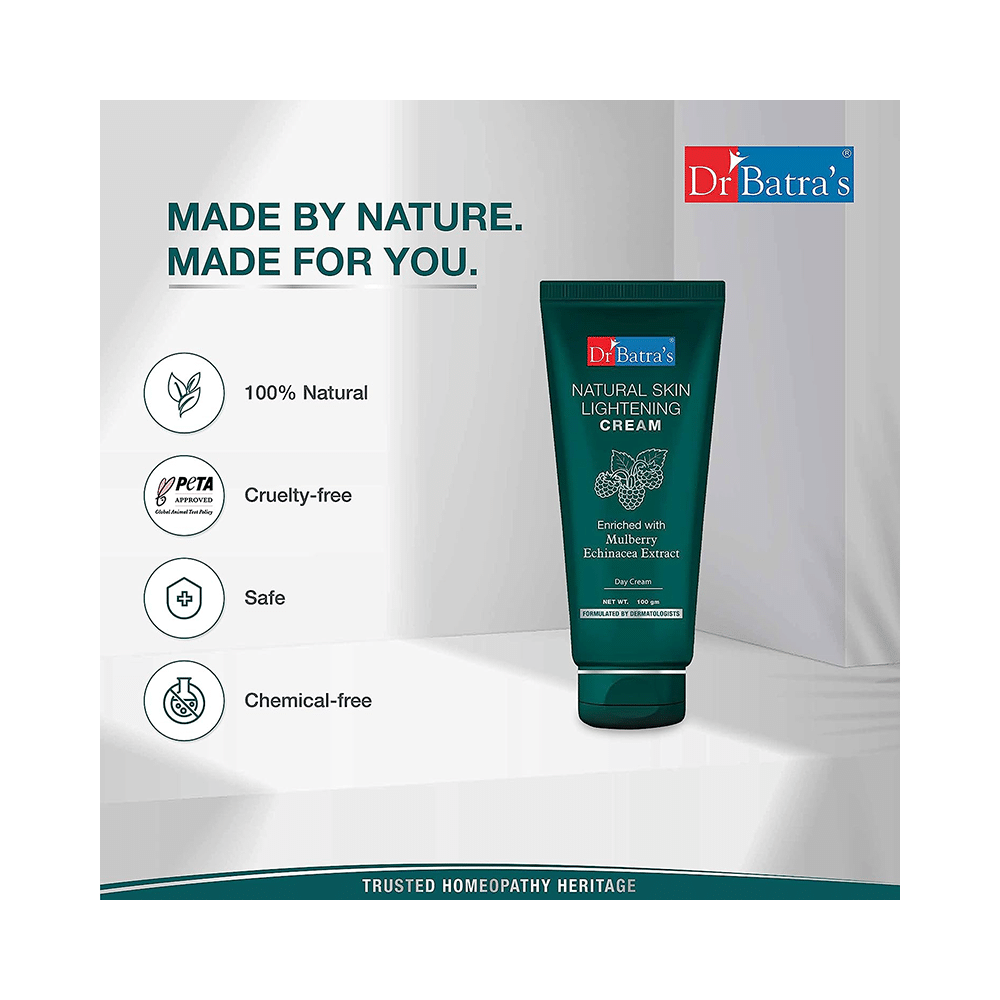 Dr Batra's Combo Pack of Face Wash Daily Care 100gm, Natural Skin Lightening Cream 100gm, Skin Fairness Serum 50gm and Intense Moisturizing Cream 100gm - Image 12